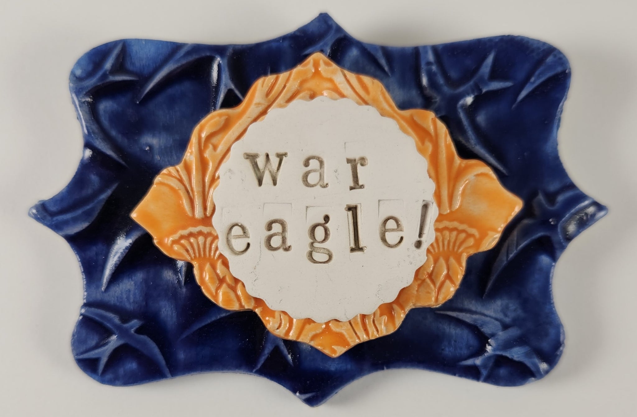 War Eagle Word Plaque