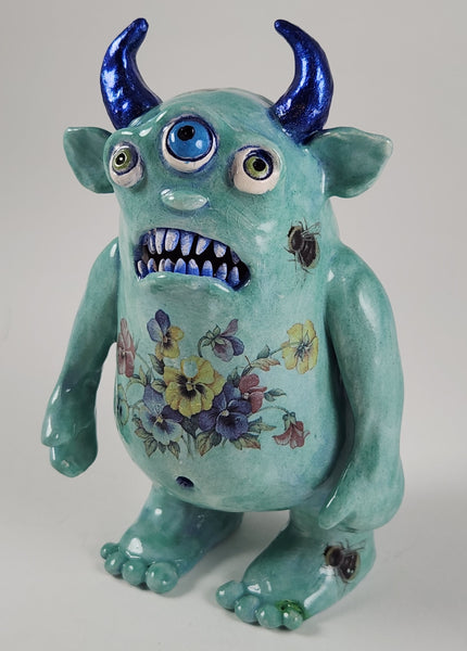 Blue Eye Crying in the Rain - Artworks by Karen Fincannon