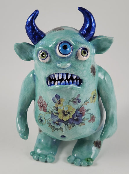 Blue Eye Crying in the Rain - Artworks by Karen Fincannon