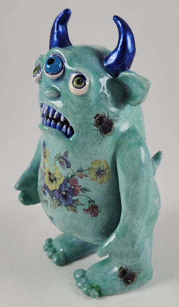 Blue Eye Crying in the Rain - Artworks by Karen Fincannon