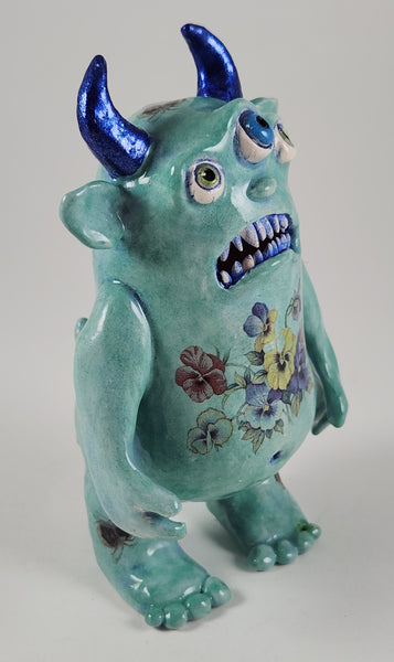 Blue Eye Crying in the Rain - Artworks by Karen Fincannon