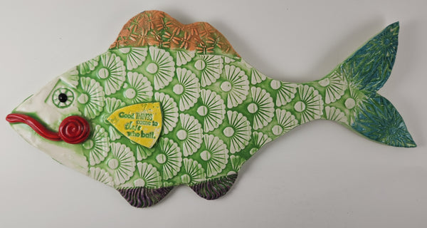 Good Things Come to Those Who Bait - Artworks by Karen Fincannon