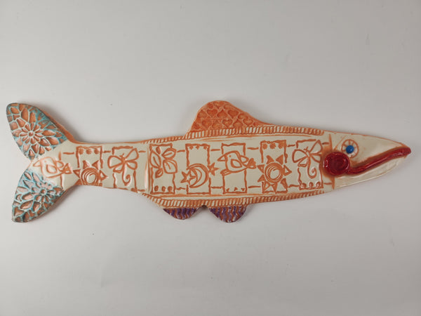 Cat and Moon Fish - Artworks by Karen Fincannon