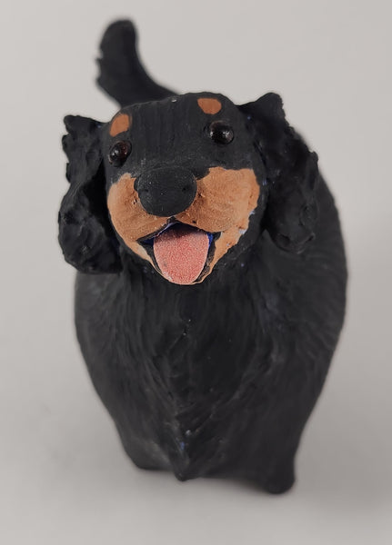 Lucy the Happy Black Dog - Artworks by Karen Fincannon