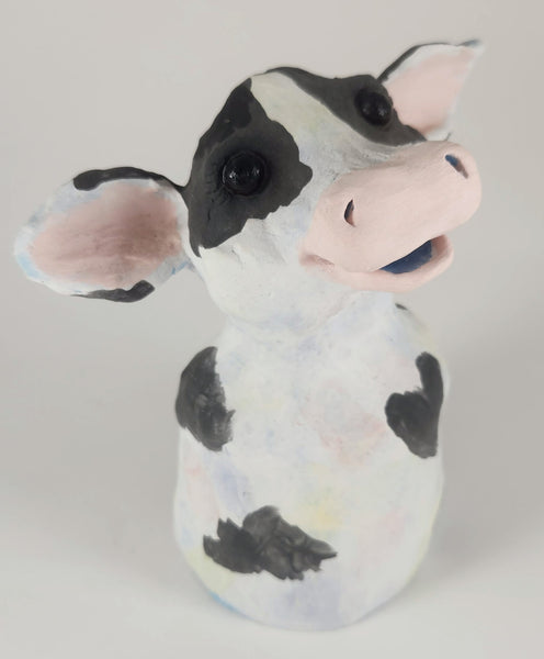 Your Basic Black and White Cow