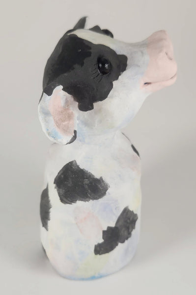 Your Basic Black and White Cow