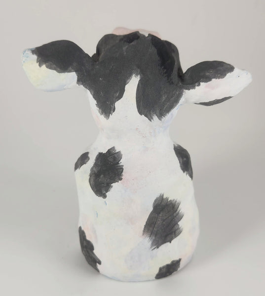 Your Basic Black and White Cow