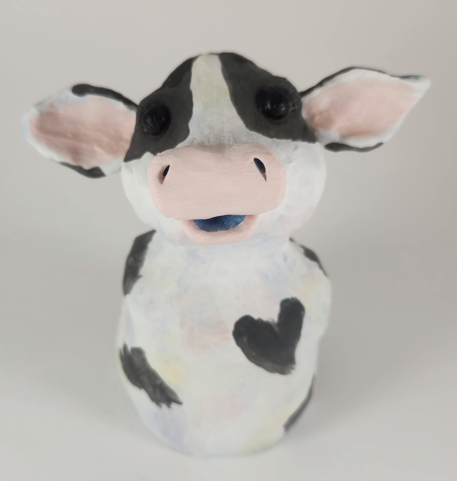 Your Basic Black and White Cow