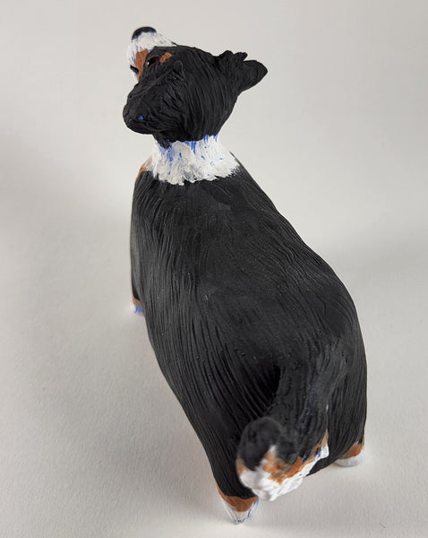 Trixie the Tricolor Dog - Artworks by Karen Fincannon