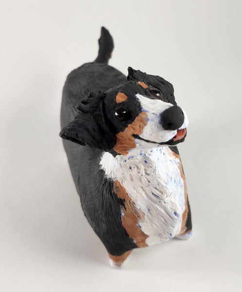 Trixie the Tricolor Dog - Artworks by Karen Fincannon