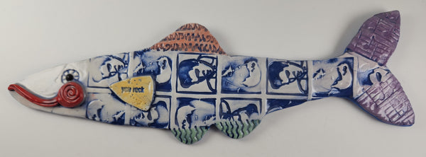 Elvis Presley fish - Artworks by Karen Fincannon