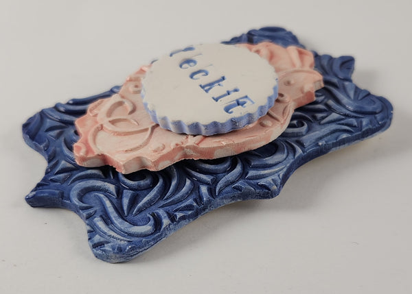 "Feckit" word plaque - Artworks by Karen Fincannon