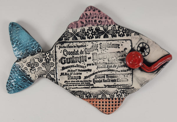 Chocolate Label Fish
