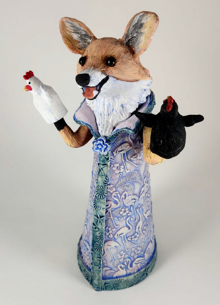 Who's Minding the Henhouse Fox Puppet