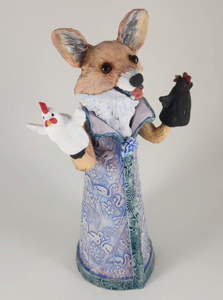Who's Minding the Henhouse Fox Puppet