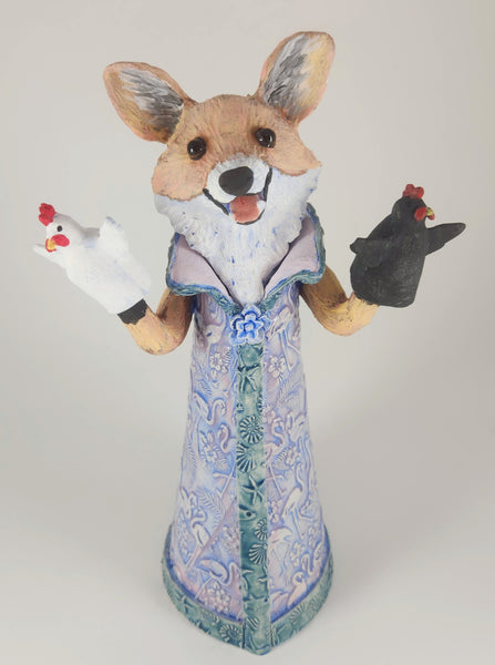 Who's Minding the Henhouse Fox Puppet