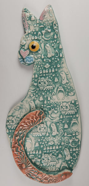 Ghibli Cat - Artworks by Karen Fincannon