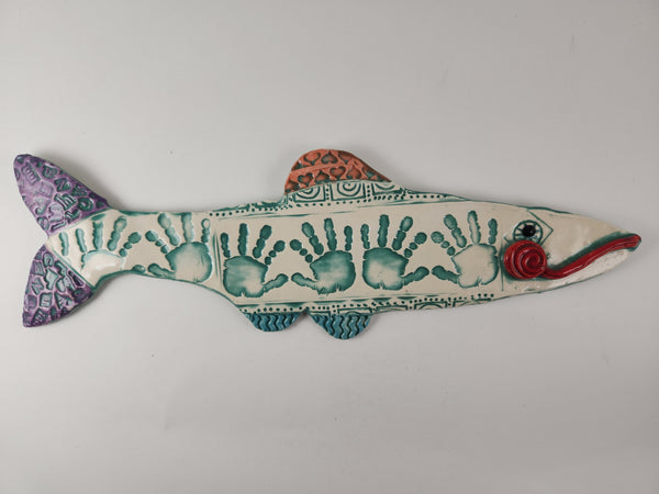 Hands Fish - Artworks by Karen Fincannon
