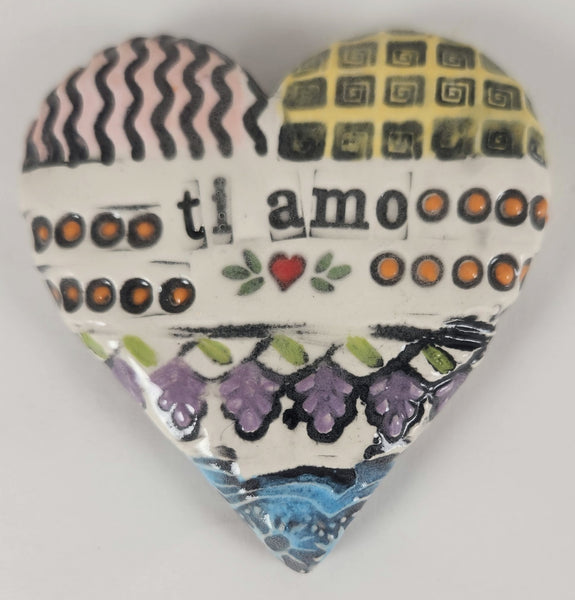 Ti Amo Heart - Artworks by Karen Fincannon