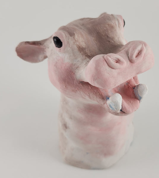 Hieronymous the Hippo - Artworks by Karen Fincannon
