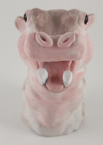 Hieronymous the Hippo - Artworks by Karen Fincannon