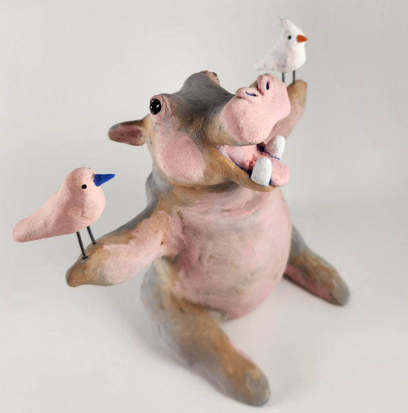 Horatio the Hippo - Artworks by Karen Fincannon