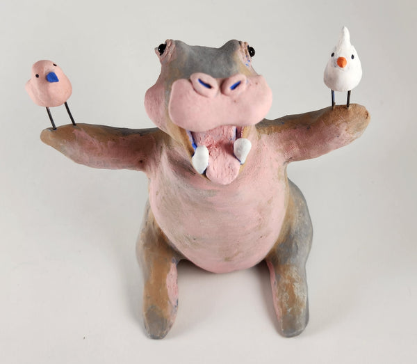 Horatio the Hippo - Artworks by Karen Fincannon