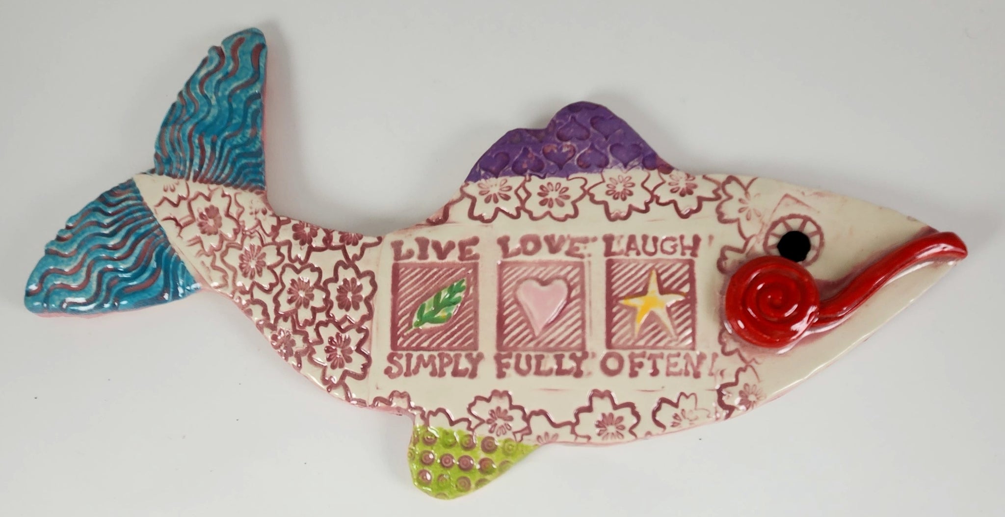 Live Love Laugh fish