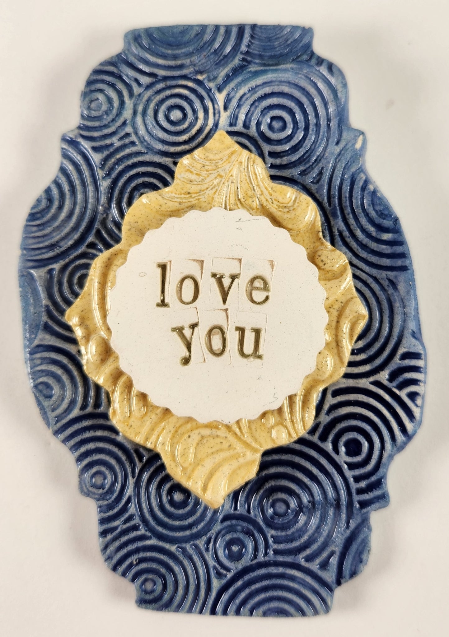 Love You Wall Plaque