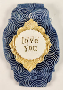 Love You Wall Plaque