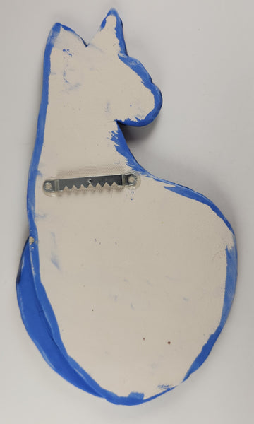 Music Note Cat 2 - Artworks by Karen Fincannon