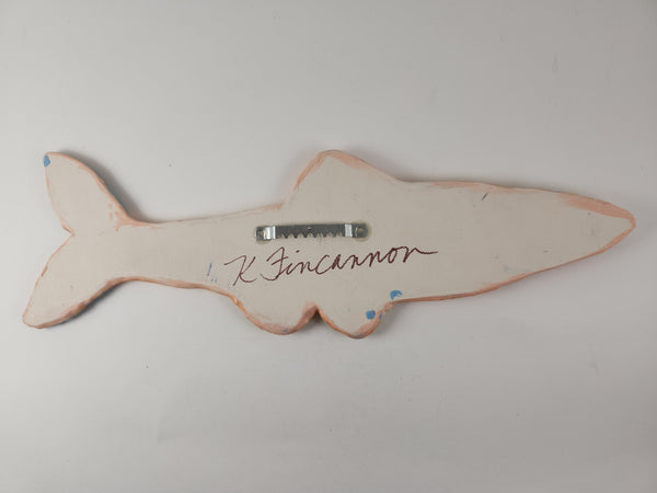 Orange Deco Fish - Artworks by Karen Fincannon