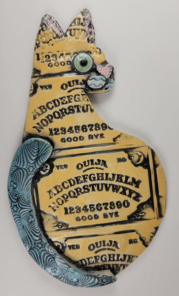 Ouija Cat - Artworks by Karen Fincannon