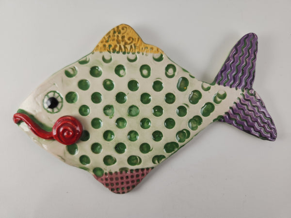 Polka Dot Fish - Artworks by Karen Fincannon