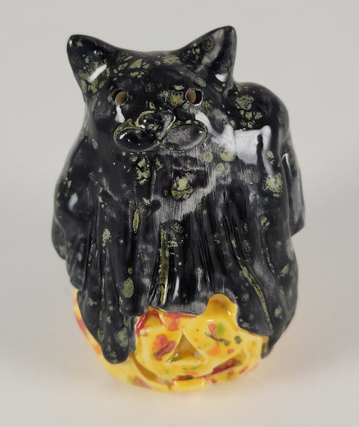Ghost on a Pumpkin! - Artworks by Karen Fincannon