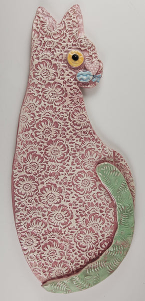 Rose Cat - Artworks by Karen Fincannon
