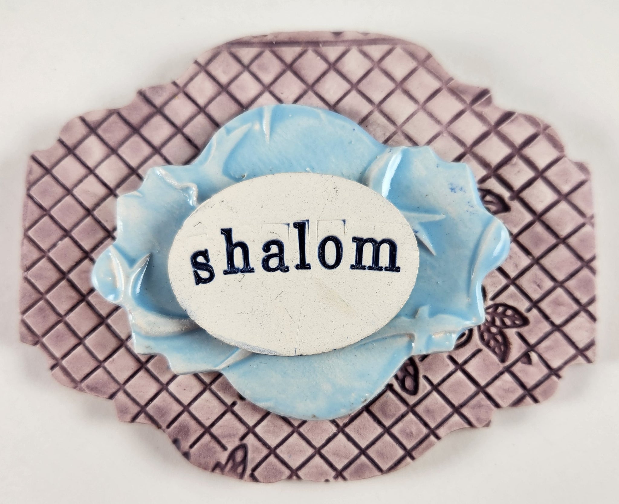 Shalom Word Plaque