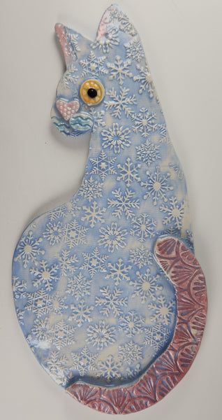 Snow Cat - Artworks by Karen Fincannon
