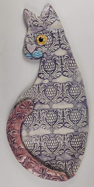 Thistle Cat - Artworks by Karen Fincannon