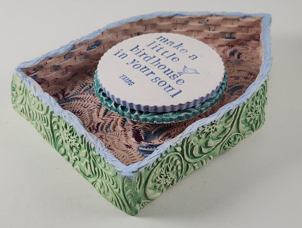 Make a Little Birdhouse in your Soul - Artworks by Karen Fincannon