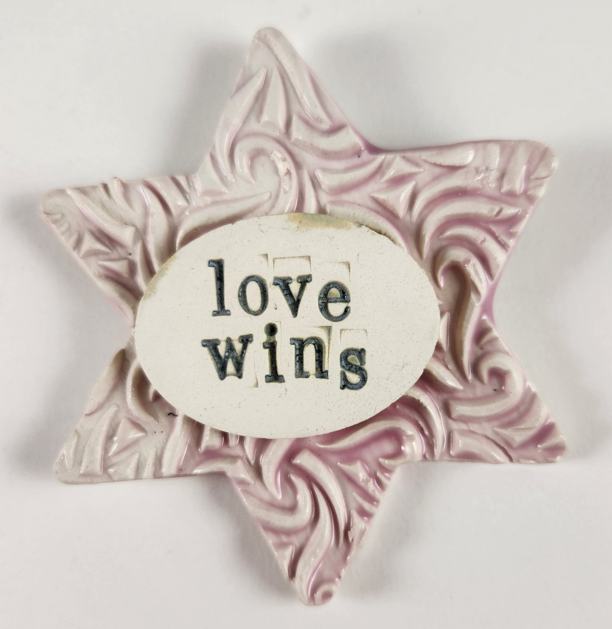 Love Wins Word Plaque