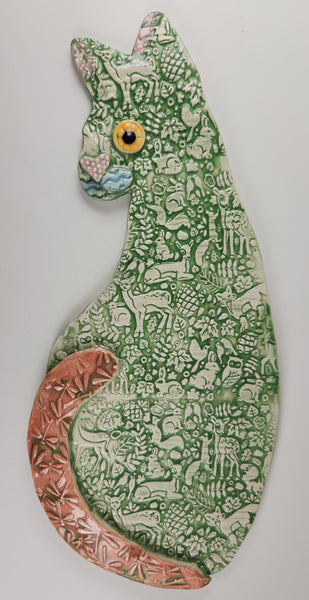 Woodlands Cat - Artworks by Karen Fincannon