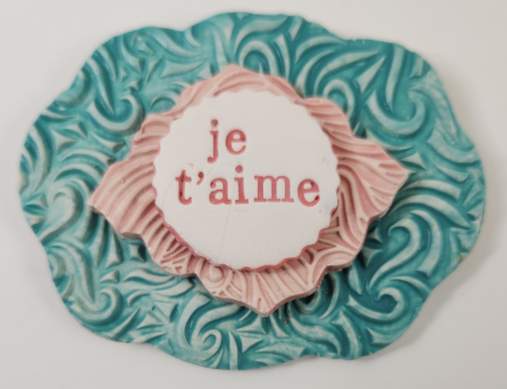 Je T'aime Word Plaque