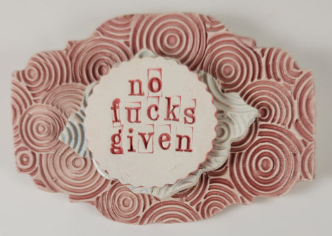 No Fucks Given Wall Plaque (Copy)