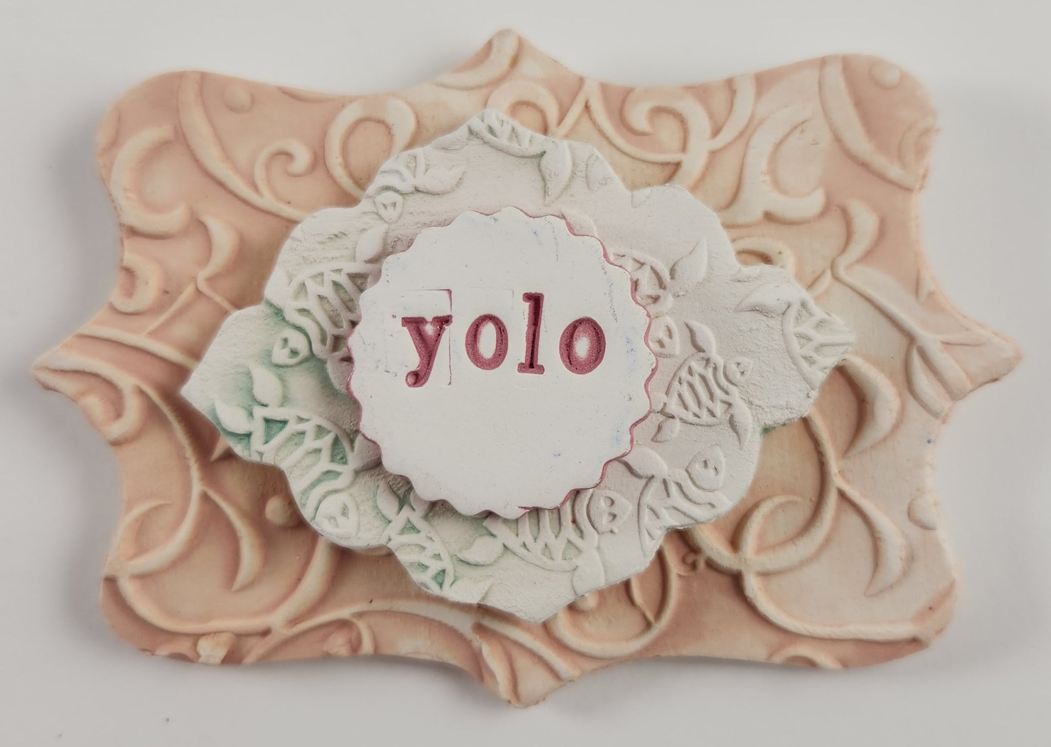 YOLO Word Plaque