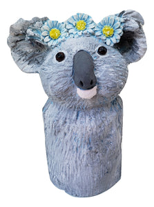 Koala Bear with Daisy Chain - Artworks by Karen Fincannon