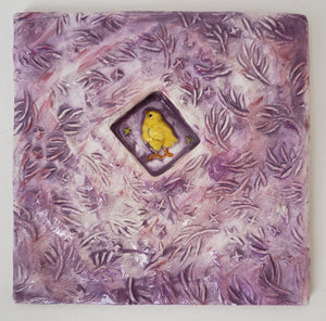 Chick 4x4 Ceramic Tile - Artworks by Karen Fincannon