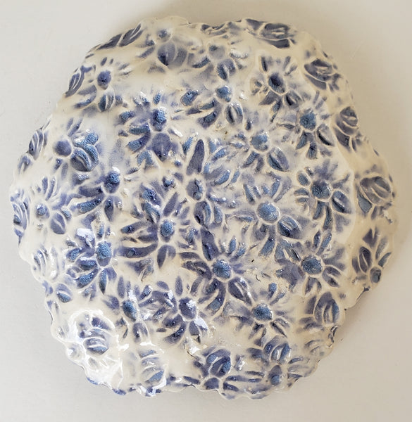 Tiny Plate with Steal Your Face from the Grateful Dead - Artworks by Karen Fincannon