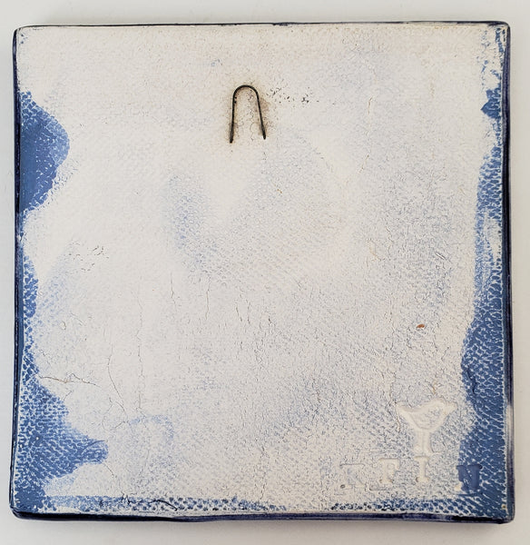 Dolphin 4x4 Ceramic Tile - Artworks by Karen Fincannon