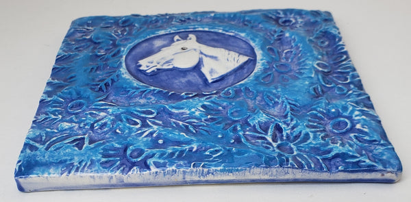 Horse 4x4 Ceramic Tile - Artworks by Karen Fincannon